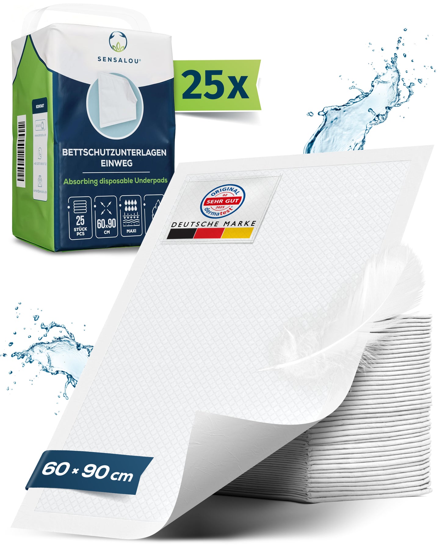 Protection jetable pour incontinence Sensalou