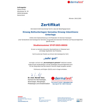 Protection jetable pour incontinence Sensalou