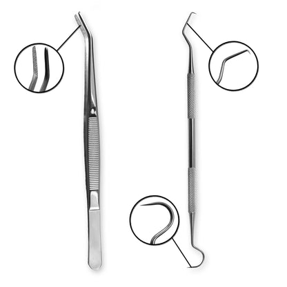 Ensemble d'instruments de soins dentaires K-Pro - 5 pièces