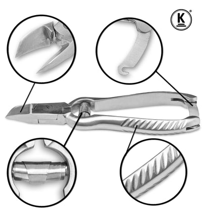 Nail clippers for strong toenails - 14 cm