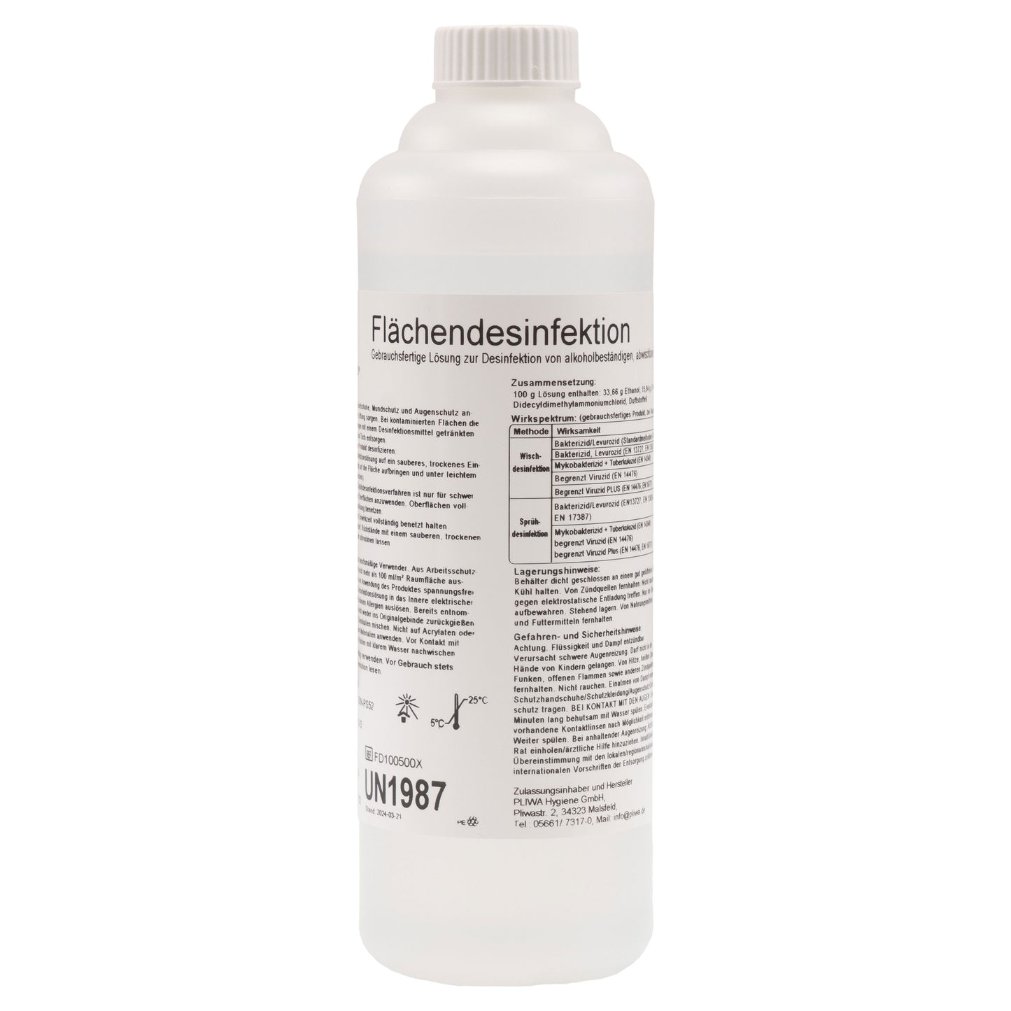 Sensalou surface disinfectant without spray head - 500ml