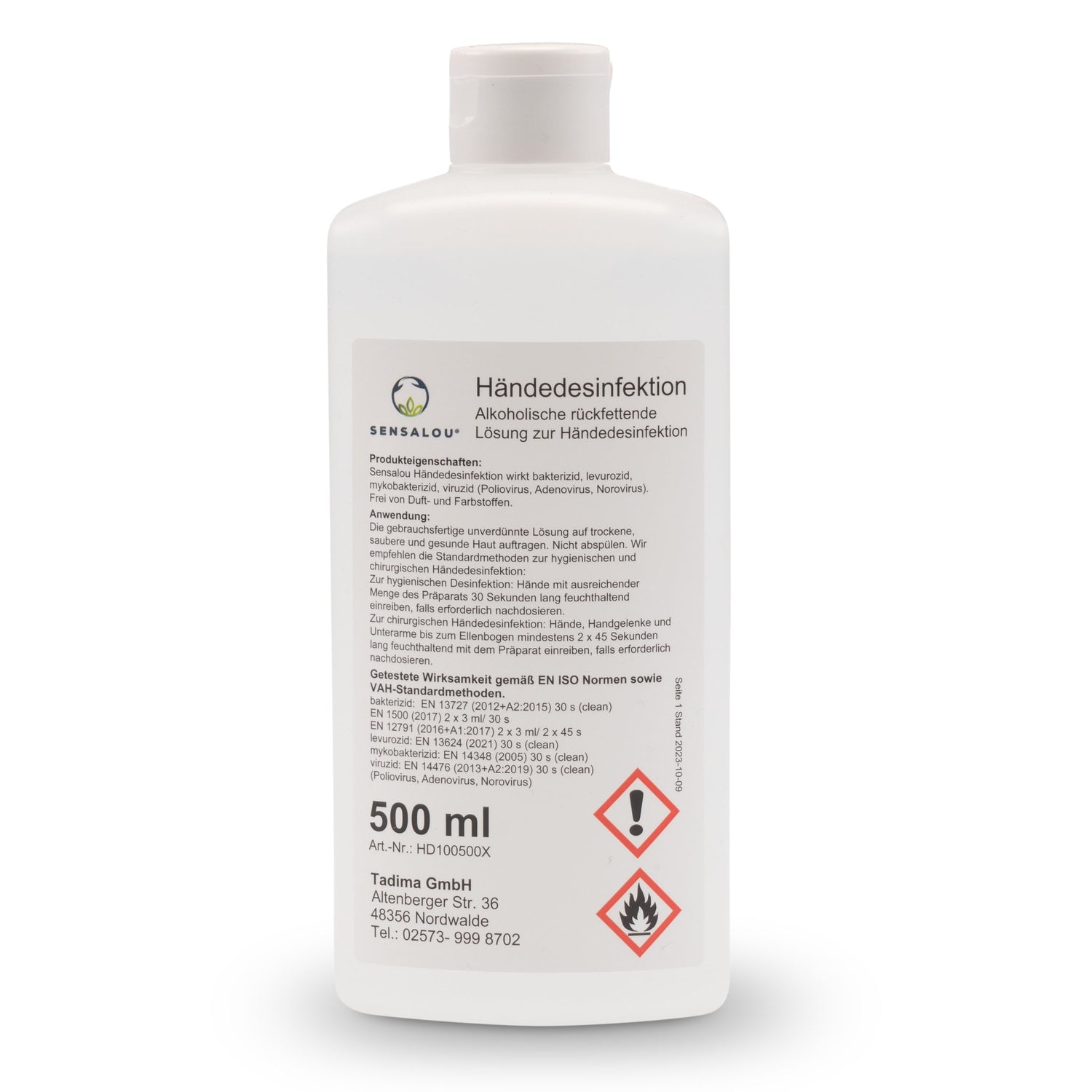 Sensalou disinfectant for skin and hands - 500 ml