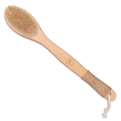 Back brush with long handle