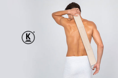 Back scrubber massage belt